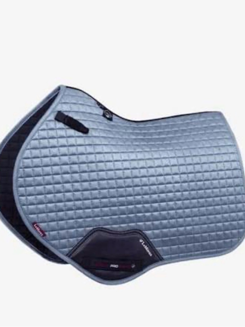LeMieux Ice Blue Close Contact Suede Square